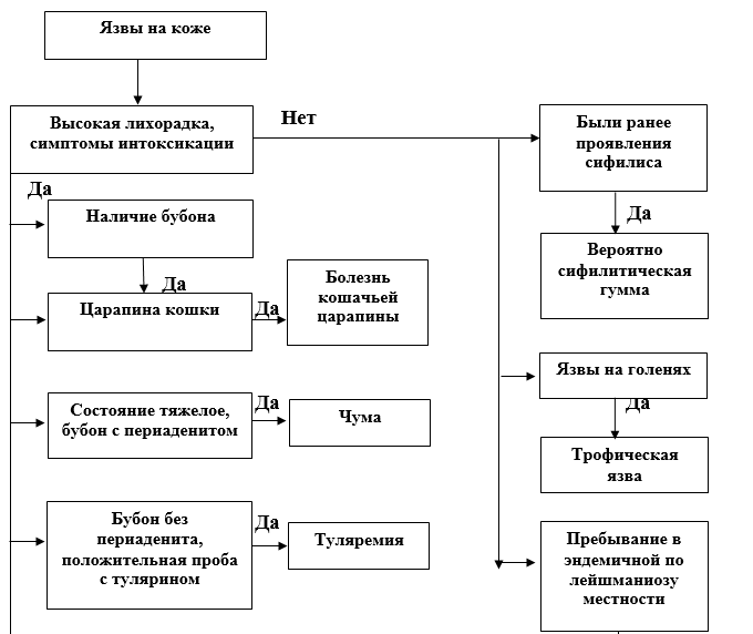 Алгоритм диагностики висцерального лейшманиоза